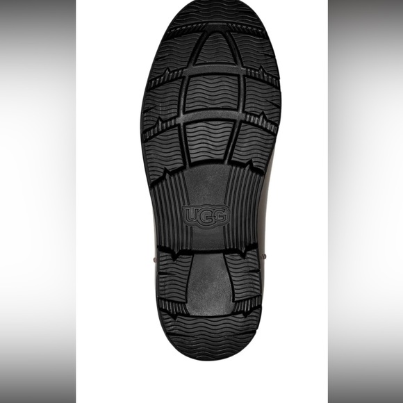 UGG WOMENS DROPLET WILD DOVE WATERPROOF RUBBER WOOL RAIN BOOTS SIZE 5 M US - Picture 5 of 6